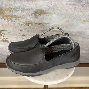 Skechers Relaxed Fit Shoes Womens Size 9.5 Black Slip On Walking SN 158385